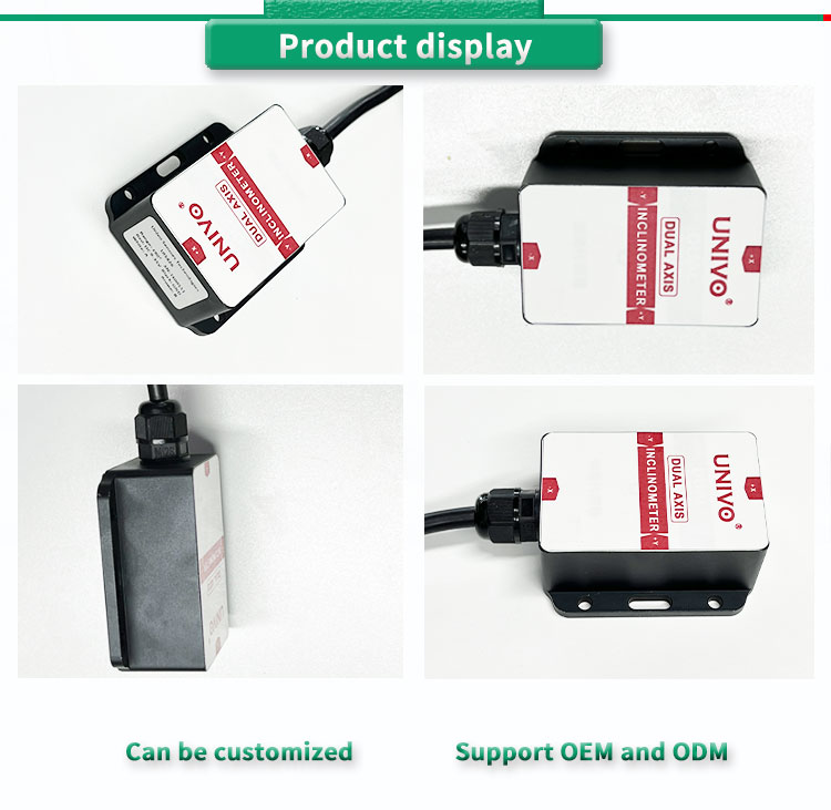 X-Y Measurement UBIS-428Y Dual Axis Inclinometer for High Precision Angle Measurement