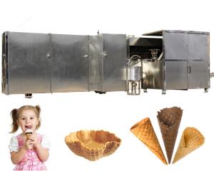 China 4000pcs/H Stainless Steel Ice Cream Cone Production Line wholesale