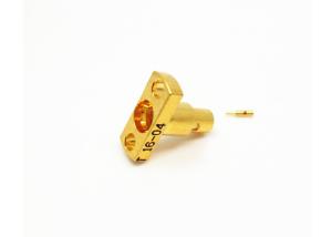 China SMP Male Limited Detent Flange Mount Connector for CXN506 Cable wholesale
