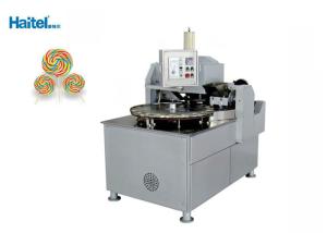 China Swirl Lollipop Candy Making Machine Flat Rainbow Automatic Plant Layout wholesale