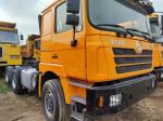 Shacman Used Tractor Truck F3000 6X4 Heavy Head Orange within 6800 x 2500 x