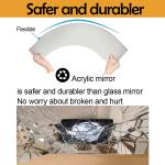 Environmental Protection Acrylic Letter Dressing Shape Material for Bathroom