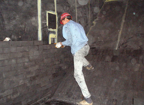 99% Impregnated Graphite Kiln Refractory Bricks , Anticorrosive Carbon Brick