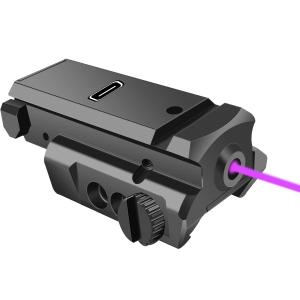 China Pistol Purple Laser Sight Shockproof 405nm Universal Rifle Laser Sight wholesale
