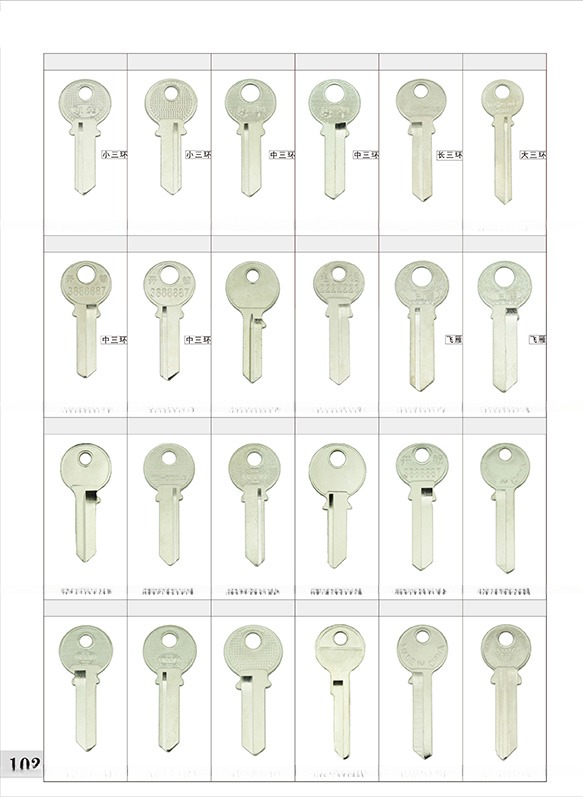 Shipping ways DHL UPS EMS TNT Fedex Security Blank Keys For Locksmith Suppliers
