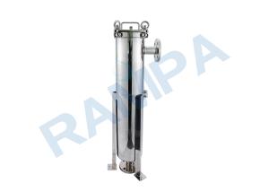 China Size 1-4 Single Bag Filter Housing / 304 316 SS Filter Housing For Coarse Filtration wholesale
