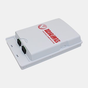 300 2 1 Core Fiber Wall Outlet Box / Fiber Termination Box For FTTH Networks