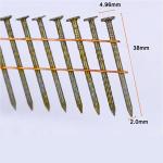 2.1 - 4.3 Mm Steel Pneumatic Nail Gun Wood Pallet Coil Nail