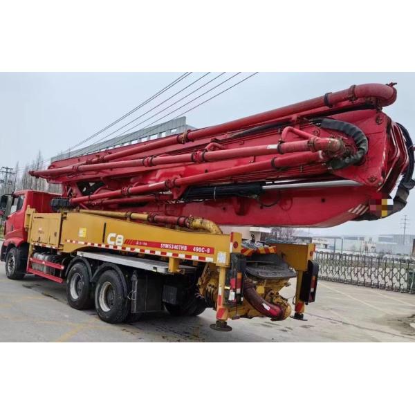 180m 178 Productivity 2020 Sy 47m Used Concrete Pump Truck Good Quolity Well Factrion