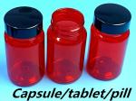 150cc Red Medicine Bottles Food Grade Vitamin Empty Capsule Bottles