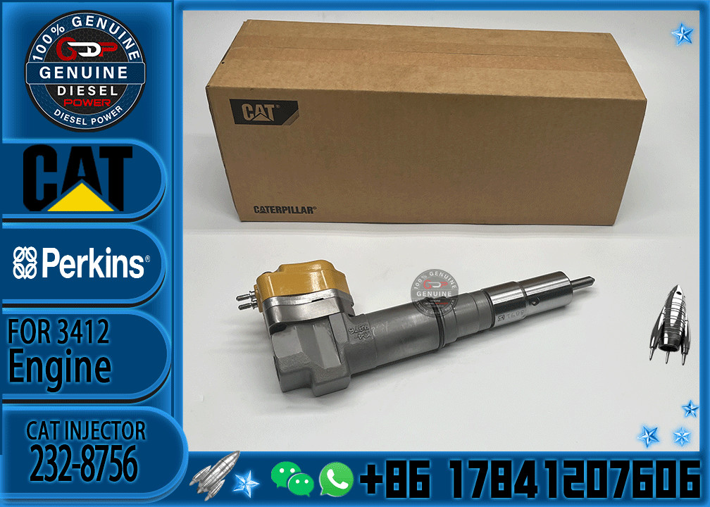 Diesel Common Rail Fuel Injector Nozzle 232-8756 2C0273 4CR01974 For CAT Caterpillar 3412 engine 2328756