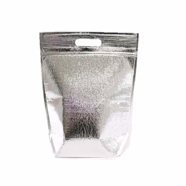 Shock Proof Thermal Food Bags , Insulated Food Delivery Bags Aluminum Film