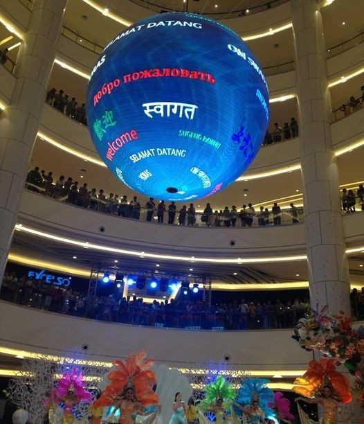 High Resolution P4 Indoor Led Display Full Color SMD LED Video Wall 62500 Pixel/M2