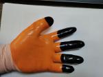 13G Double Dip Nitrile Coated Work Gloves For Heavy Work