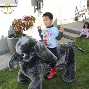 China Hansel giant tokens plush walking stuffed animal robot ride for children wholesale