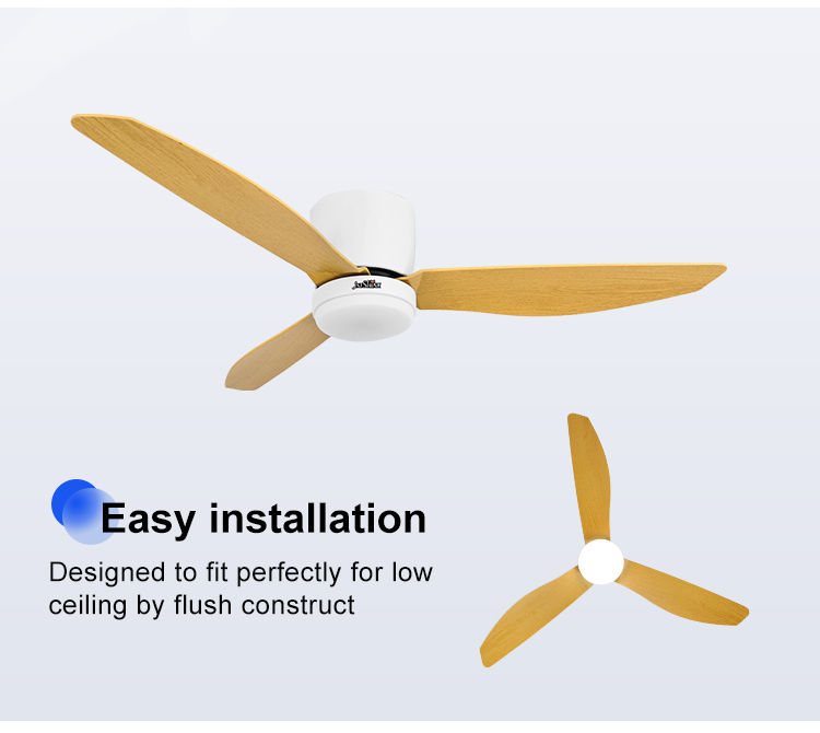 flush mount ceiling fan