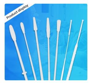China Flocked Throat Swab Stick , Disposable Oropharyngeal Throat Swab wholesale