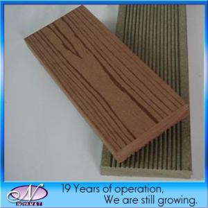 China NY90X19 Eco-Friendly Outdoor Wood Plastic Composite WPC Decking Flooring with 45% HDPE wholesale
