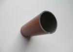 Home Decoration 30 mm Extruded Aluminium Tube With Wood Grain Painted Treatment