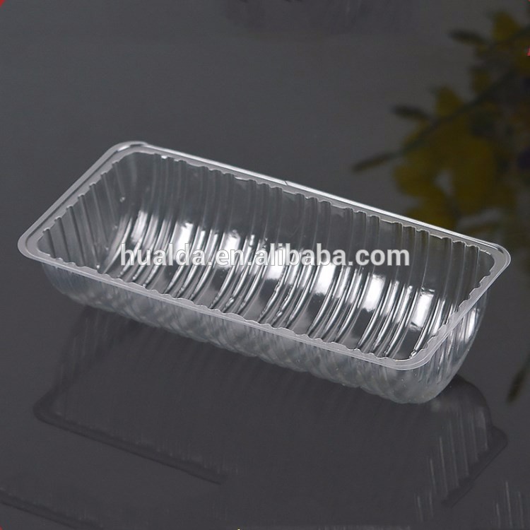Cheap eco-friendly 10oz clear PET plastic cup for ice cream with lid