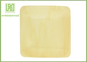 China Square Shape High End Disposable Wooden Plates Eco Friendly Dishes wholesale