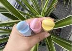 Luxury Flat head 6ml Special Cute Lid Lip Gloss Bottle with Big Brush
