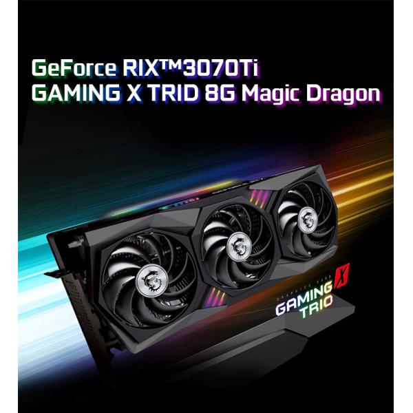 FCC Computer Graphics Card GeForce RTX 3070 Ti GAMING X TRIO 8G Overclocking Edition