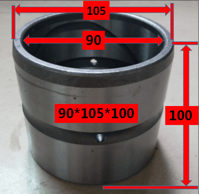 40Cr Harded Excavator Bucket Bushing / Pins And Bushings HRC42 - 46