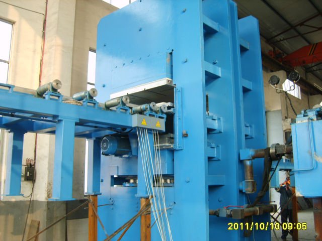 Manufacturing Plant Rubber Vulcanizing Machine with Nominal Molding Power of 1-20MN