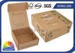 Printed Brown Corrugated Mailer Box kraft paper gift boxes Beauty Product