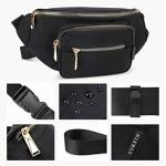 Women Men Fashion Fanny Pack / Waterproof Waist Bag For Travel Running Walking