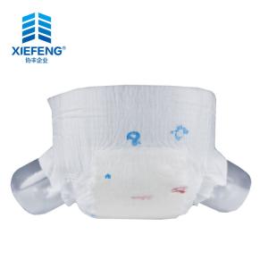 China Soft Fabric Cotton Core Disposable Baby Diapers 500ml Eco Friendly Nappies wholesale