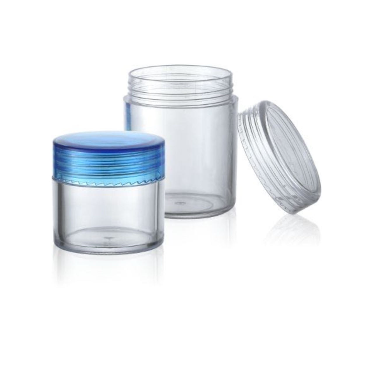 15ml 60ml Custom Color PS Cream Jar for Face Care Customized Color Sample Provided