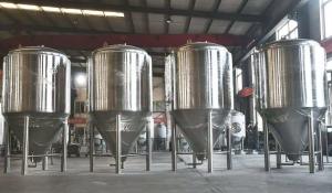 China SS304 Beer Fermenter 500L Double Skin Pressure Tank wholesale