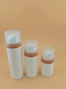 China Plastic PP Empty 15ml 30ml 50ml Cosmetic Airless Pump Lotion Serum Bottle wholesale