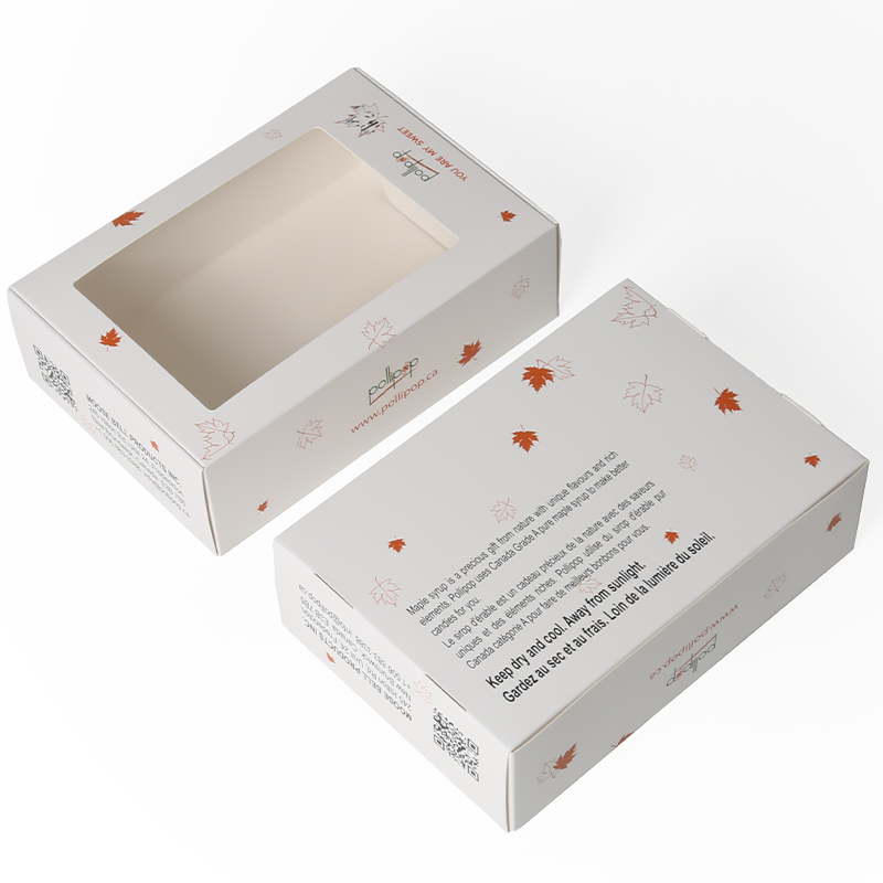 PET Window Paper Packaging Box For Soap , Paperboard Gift Box Colourful Design