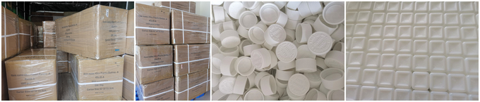 Medical Pill Jar Capsules Bottles HDPE With Childproof Lids And Protection Seal 3