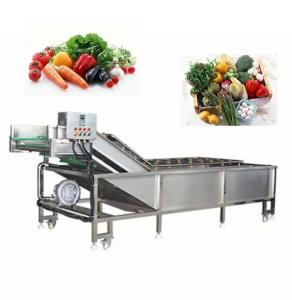 China 3000W Fruit Vegetable Washing Machine Fully Automatic Multi Functional wholesale