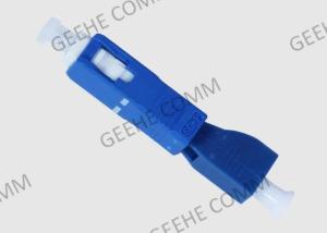 China Blue FTTH Male To Female Fiber SC To LC Adapter wholesale