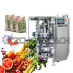 Vertical Roll Film Pillow Bag Packaging Machine Vegetable Potato over Wall