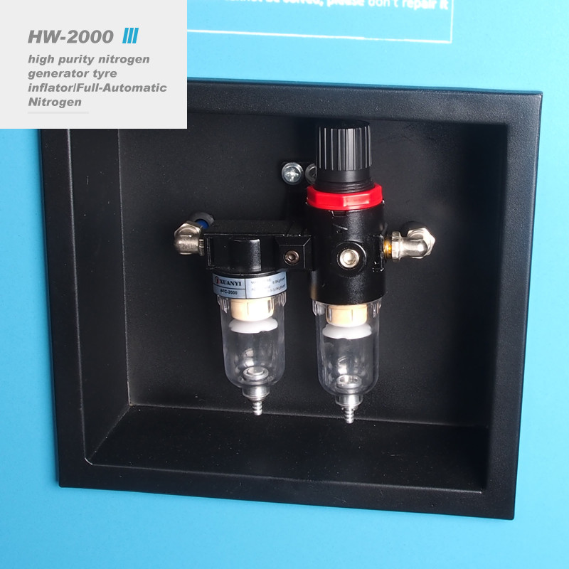 50HZ Nitrogen Tyre Inflation HW2000 Nitrogen Inflator Machine Stable And Long Lived