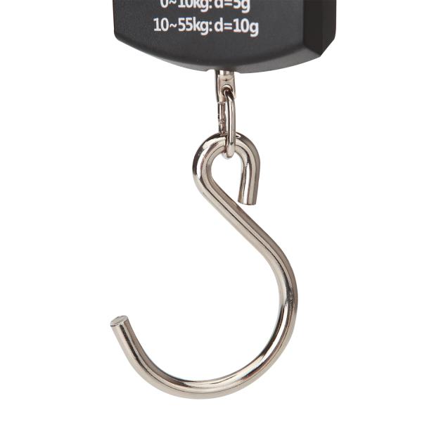 High Accuracy 10g ABS Material 50kg Digital Fishing Scale with LED Display Customizable for Luggage Weighing OEM Support