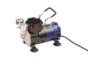 China Small Mini Electric Vacuum Pump , Portable Air Compressor For Airbrush TC-88 wholesale