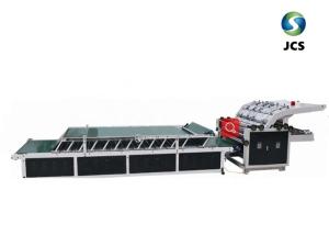 China High Precision Semi Automatic Flute Laminating Machine , Corrugated Box Lamination Machine on sale