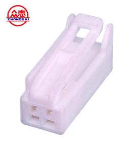 China Two Pin Automotive Wire Connectors Car Electrical Connectors Female White wholesale