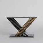 Stainless Marble Rectangle Dining Table Restaurant Furniture Dining Room Use