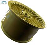 Brushed Gold Racing Forged Wheels ET45 22 Inch Aluminum Rims