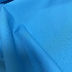 China 108GSM Blue Plain 100% Cotton Dyed Fabric 57/58&quot; Width wholesale
