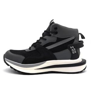 China S3 Comfortable Safety Shoes Lightweight Breathable Steel Toe Boots Grey wholesale