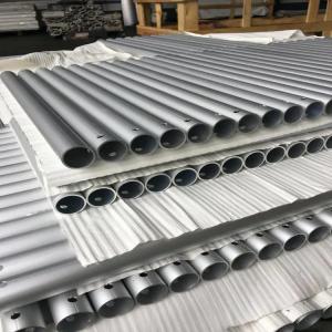 China Anodized Round Aluminum Tube 2024 2017 2A17 25 Um Large Diameter wholesale